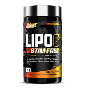 Nutrex LIPO6 Stim-Free 60 (USA-Version) Kaps.