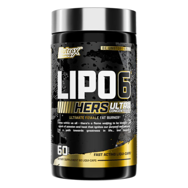 Nutrex LIPO6 Hers UC (USA-Version) 60 kaps.