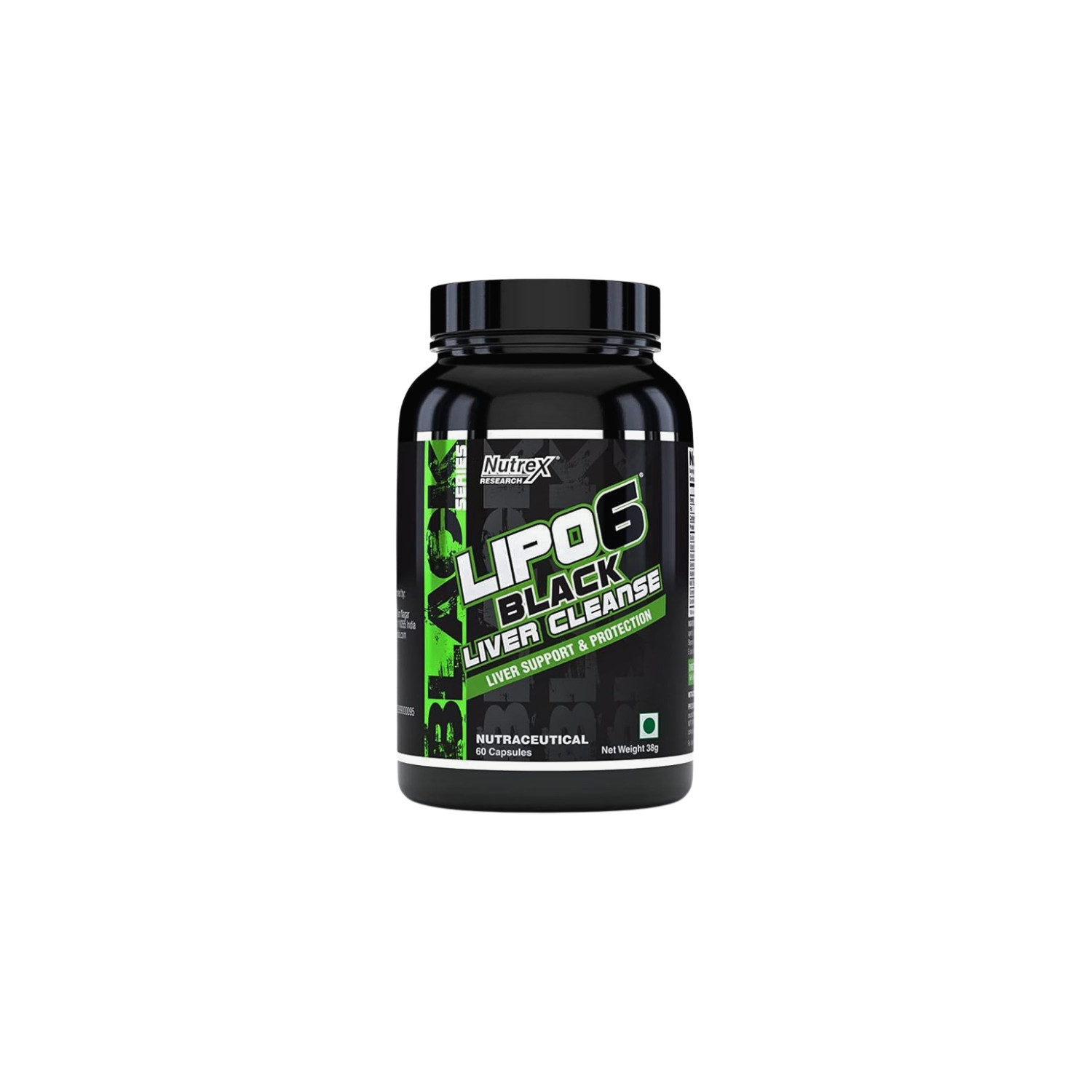 Nutrex LIPO6 BLACK Cleanse & Detox 60 caps.