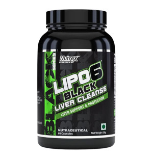 Nutrex LIPO6 BLACK Cleanse & Detox 60 caps.