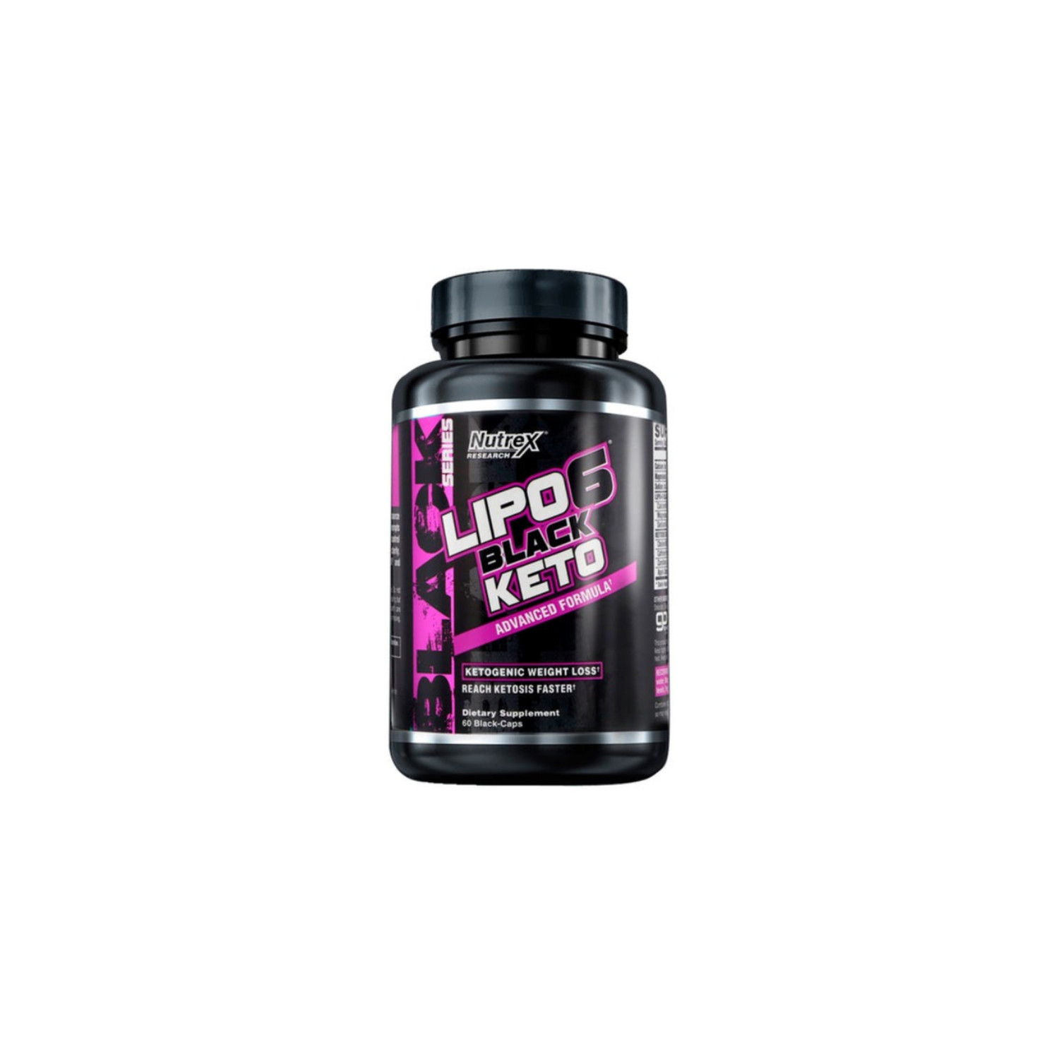 Nutrex LIPO6 BLACK KETO Advanced Formula 60 caps.