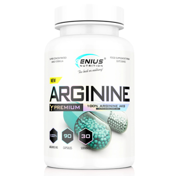 Genius Nutrition Arginine AKG 90 caps.