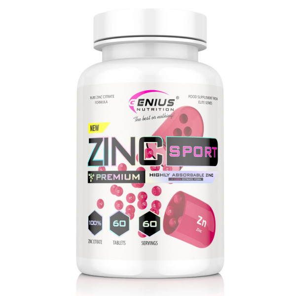 Genius Nutrition Zinc Sport 60 tabl.