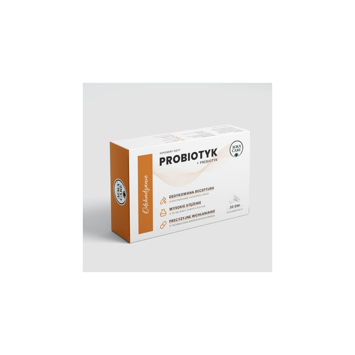 Aura Care Probiotic + Prebiotic Slimming 30 caps.