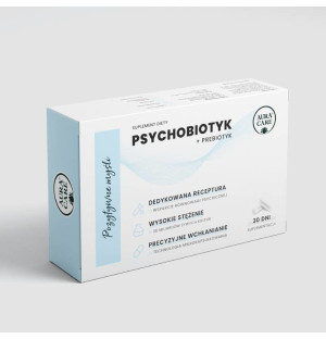 Aura Care Psychobiotic + Prebiotic Positive Gedanken 30 kaps.