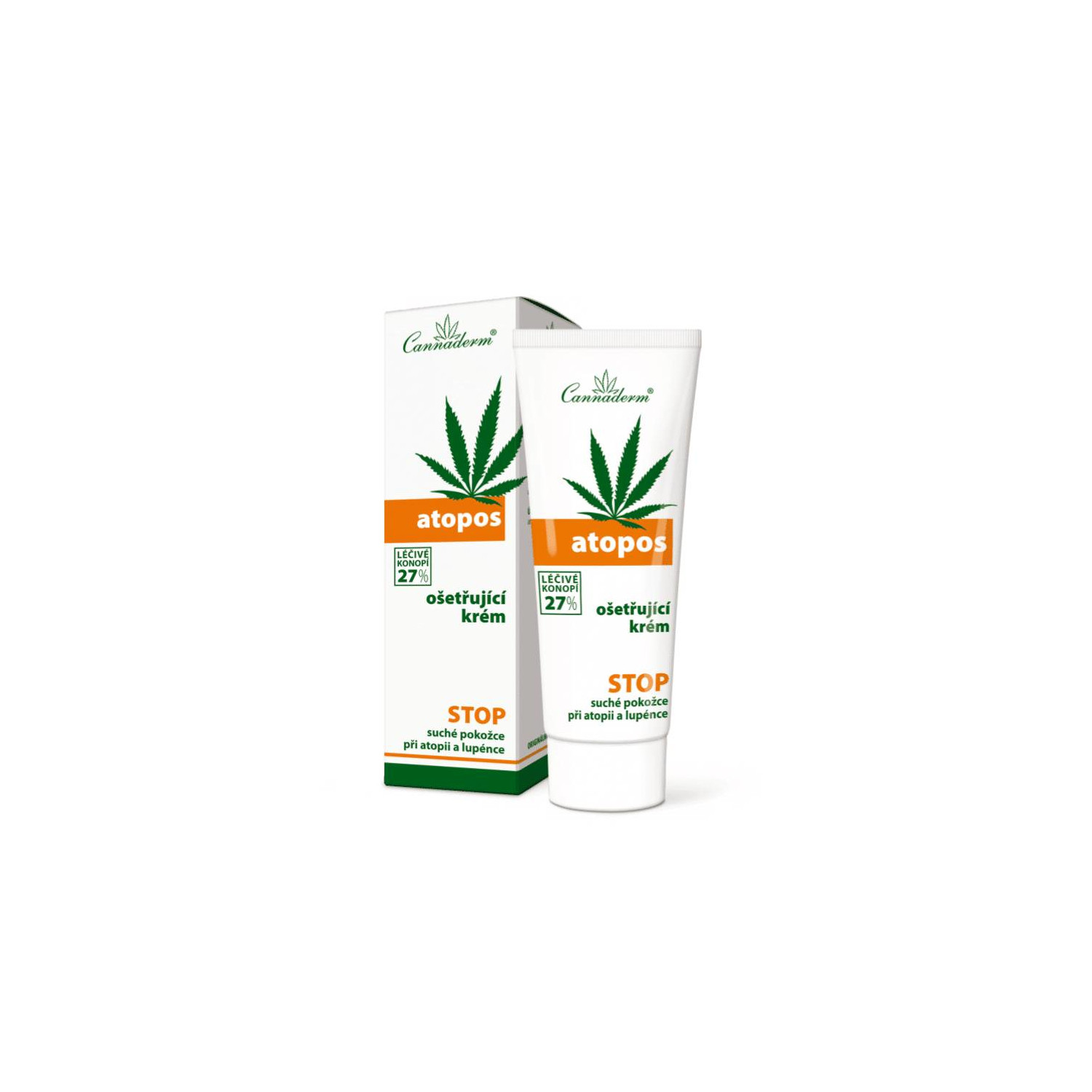 Cannaderm Aknea Atopos Creme für AD und Psoriasis 75g