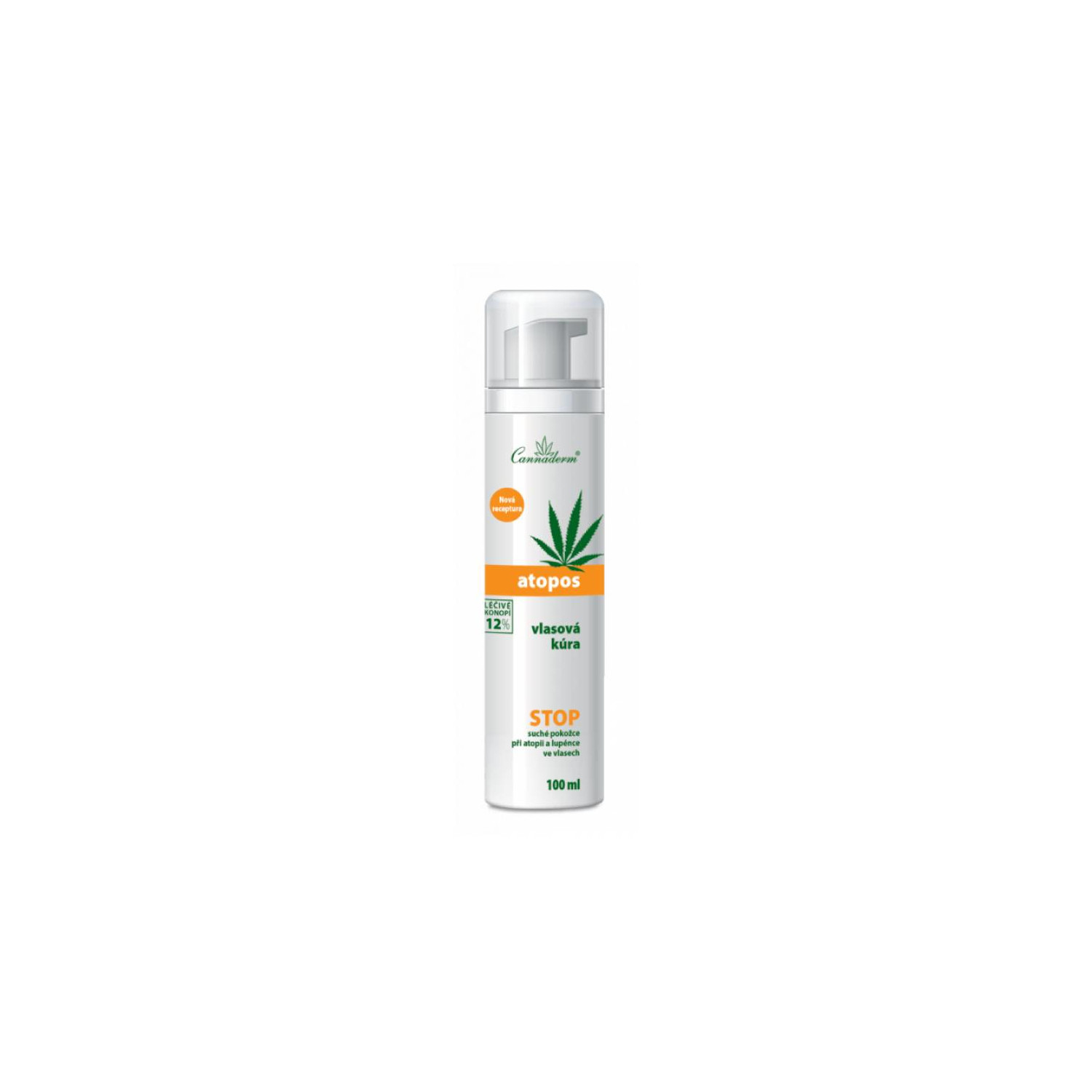 Cannaderm Atopos Kuracja do Włosów 100 ml