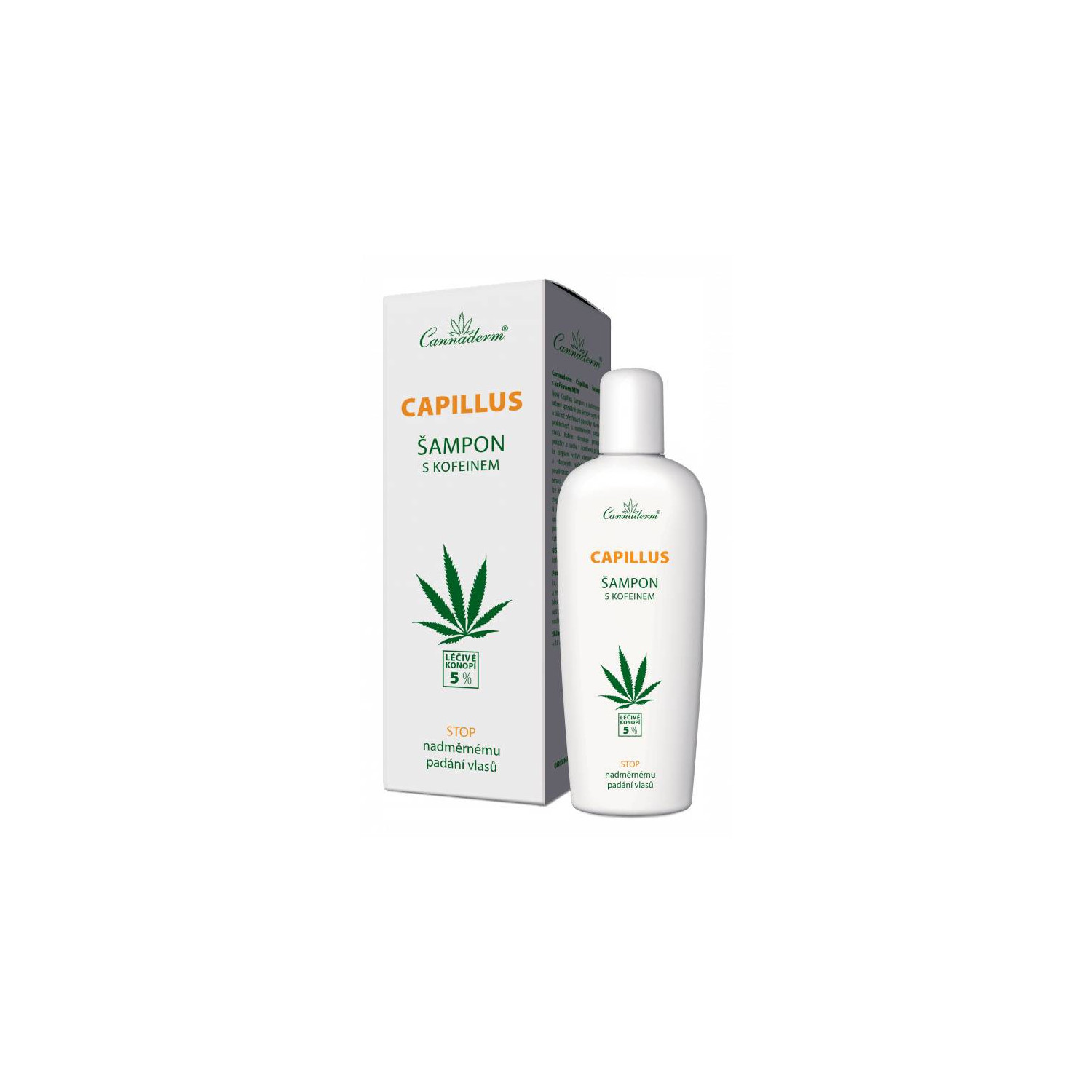 Cannaderm Capilus Shampoo with Caffeine 150ml