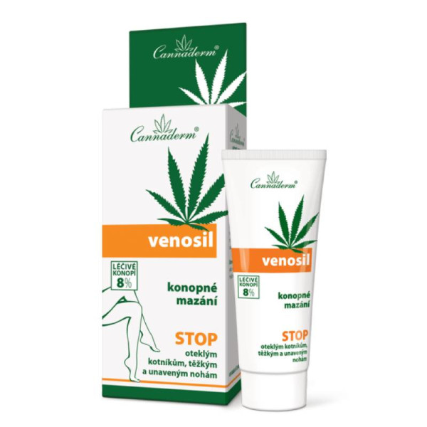 Cannaderm Venosil Gel for Varicose Veins and Swelling of the Legs 100ml