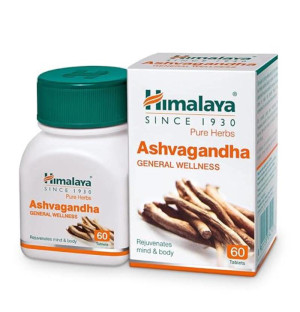 Himalaya Ashwagandha - Redukcja Stresu 60 kaps.