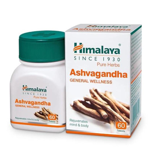 Himalaya Ashwagandha - Redukcja Stresu 60 kaps.