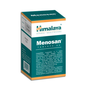 Product composition Himalaya Menosan - for the Menopause 60 tabs.