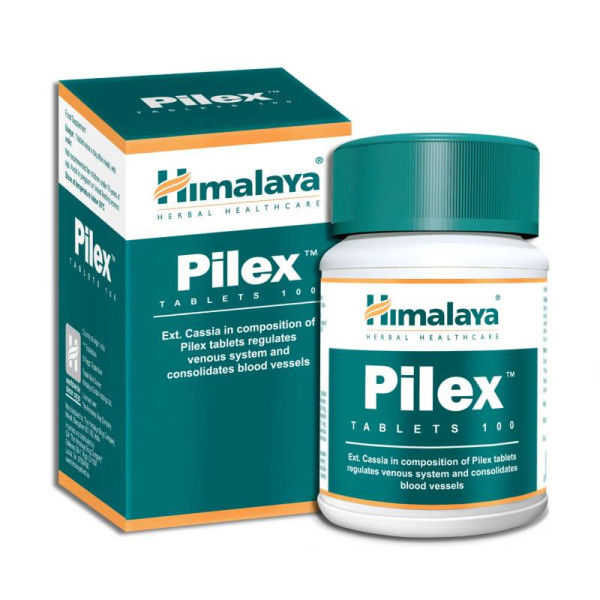 Himalaya Pilex - for the Venous System and Haemorrhoids 100 tabs.