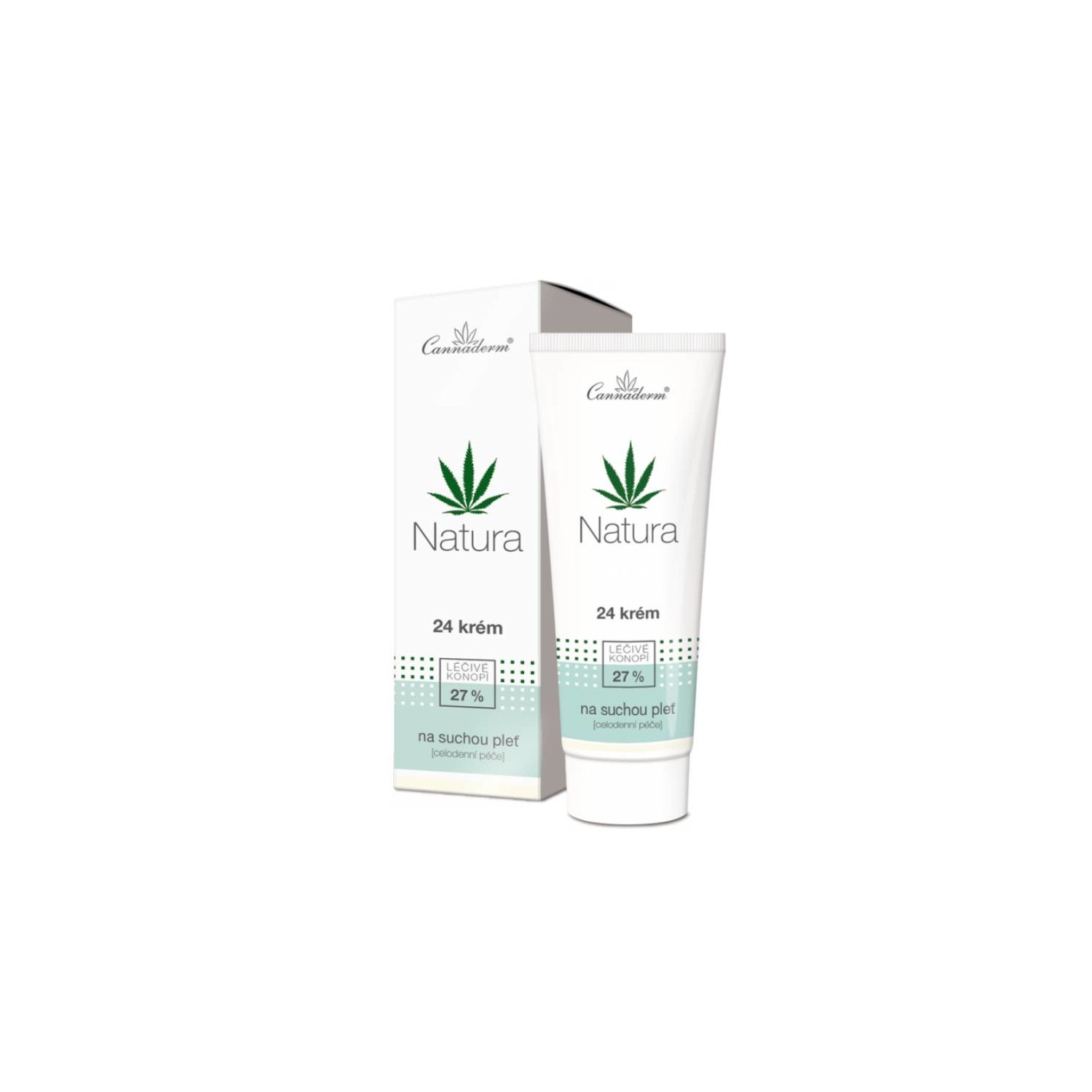 Cannaderm Natura 24 Dry Skin Cream 75g