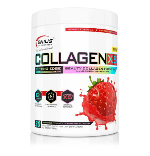 Genius Nutrition Collagen-X5 360g strawberry