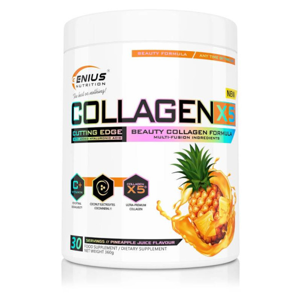 Genius Nutrition Collagen-X5 360g ananas