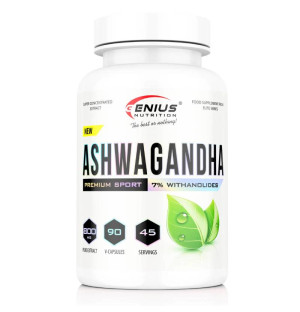 Genius Nutrition Ashwagandha 90 caps.