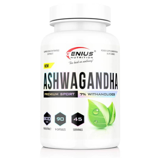 Genius Nutrition Ashwagandha 90 caps.