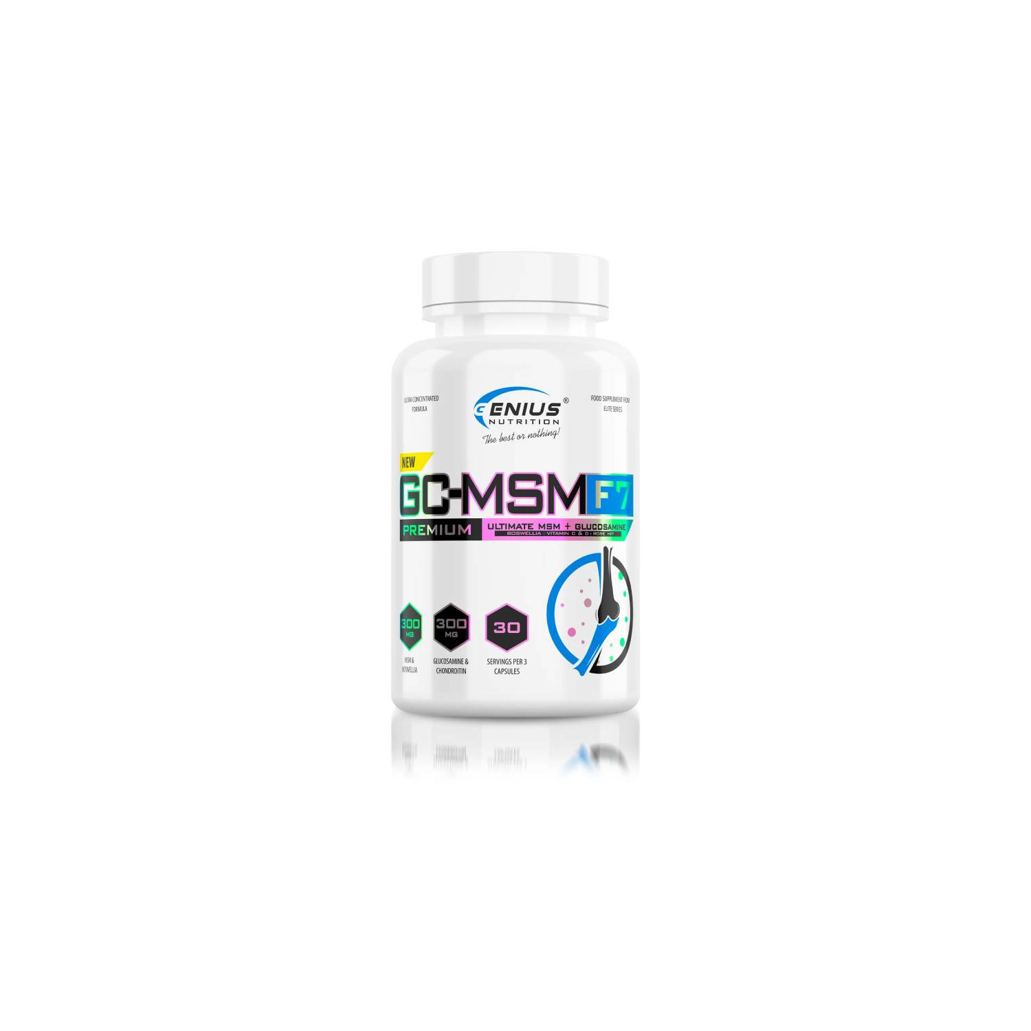 Genius Nutrition GC-MSM-F7 90 kaps.