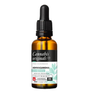 Cannabis Originals CBD Oil Pro Business + Ashwagandha 5% 30ml