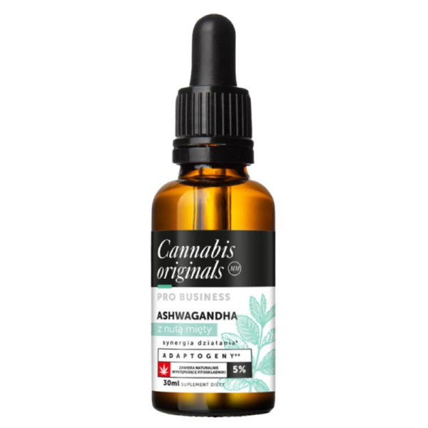 Cannabis Originals Olejek CBD Pro Business + Ashwagandha 5% 30ml