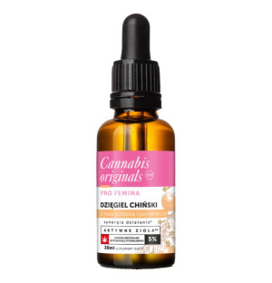 Cannabis Originals Olejek CBD 5% Pro Femina + Dzięgiel Chiński 30ml