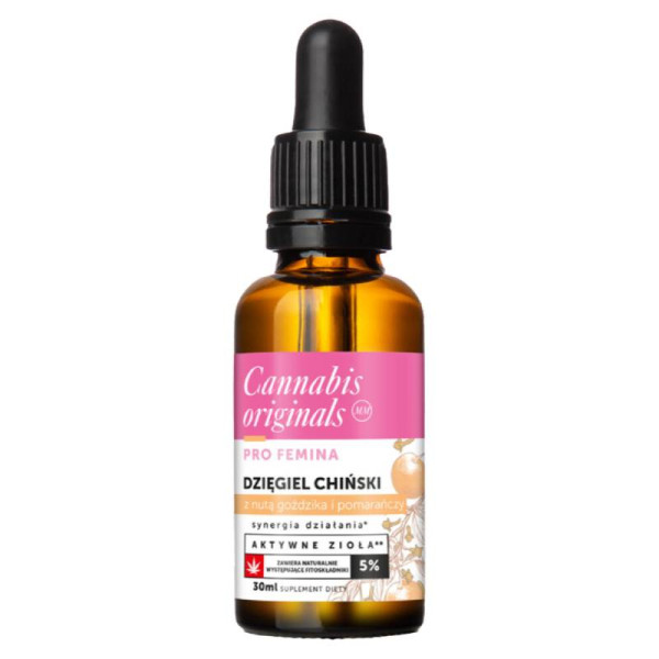 Cannabis Originals Olejek CBD 5% Pro Femina + Dzięgiel Chiński 30ml