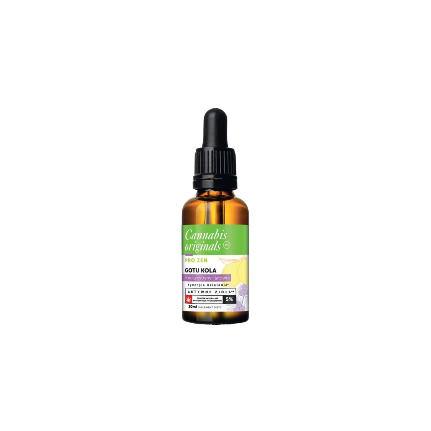 Cannabis Originals CBD Oil 5% Pro Zen + Gotu Kola 30ml