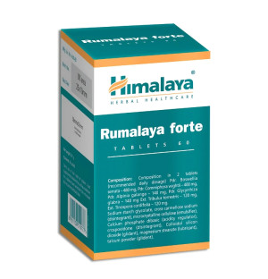 Product composition Himalaya Rumalaya Forte - for Healthy Joints 60 tabs.