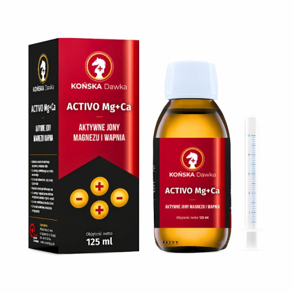 Konska Dawka Activo Mg + Ca - Active Magnesium and Calcium Ions 125ml