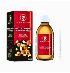 Końska Dawka MAXI B Complex + Cinnamonwood 125ml