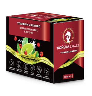 Końska Dawka Vitaminum C Quattro 30 sachets