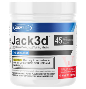 USP Labs Jack3D 250g fruit punch