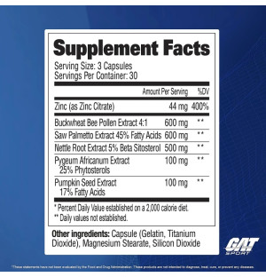 Product composition GAT Sport Testrol Prostate 90 caps.