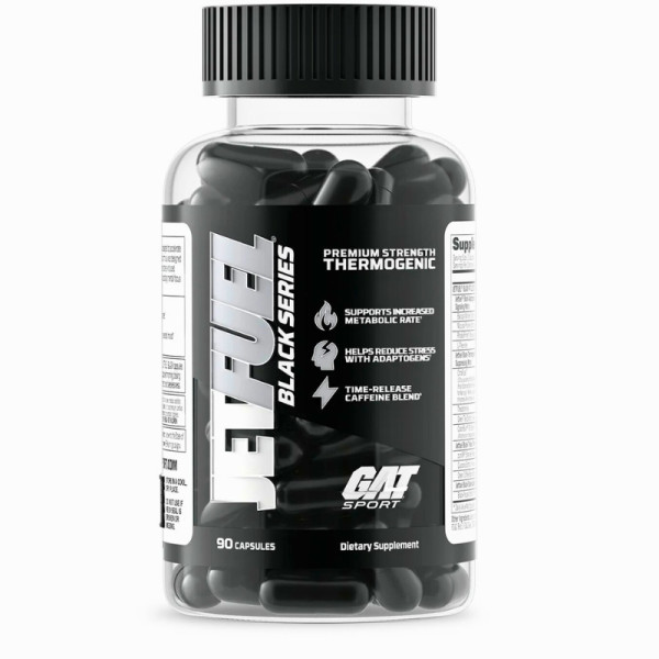 GAT Sport Jetfuel Black 90 caps.