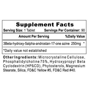 Product composition Hi-Tech Pharma Dymethazine 90 tabs.