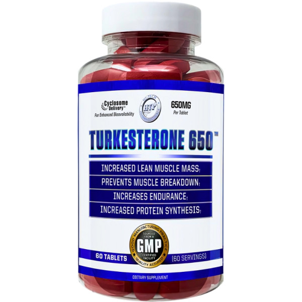 Hi-Tech Pharma Turkesterone 650 60 tabs.