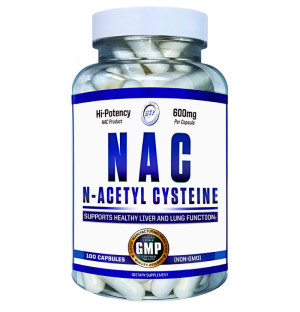 Hi-Tech Pharma NAC | N-Acetyl Cysteine 100 caps.