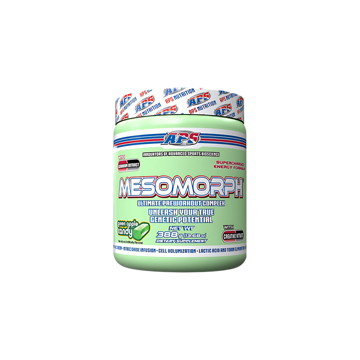 APS Mesomorph V4 388g green apple candy