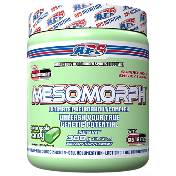 APS Mesomorph V4 388g green apple candy