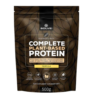 Solve Labs Complete Plant-Based Protein 500g Vanilla