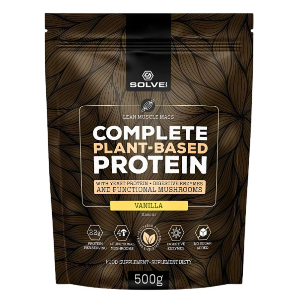 Solve Labs Complete Plant-Based Protein 500g Vanilla