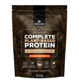 Solve Labs Complete Plant-Based Protein 500g pumpkin