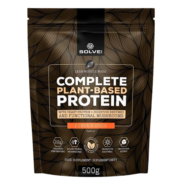 Solve Labs Complete Plant-Based Protein 500g pumpkin