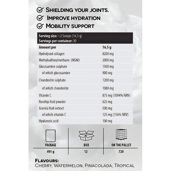 Product composition LEVRONE Joint Support 495g