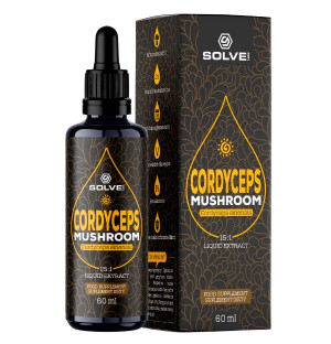 Solve Labs Cordyceps 15:1 Drops 60ml