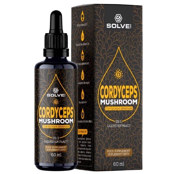 Solve Labs Cordyceps 15:1 Drops 60ml