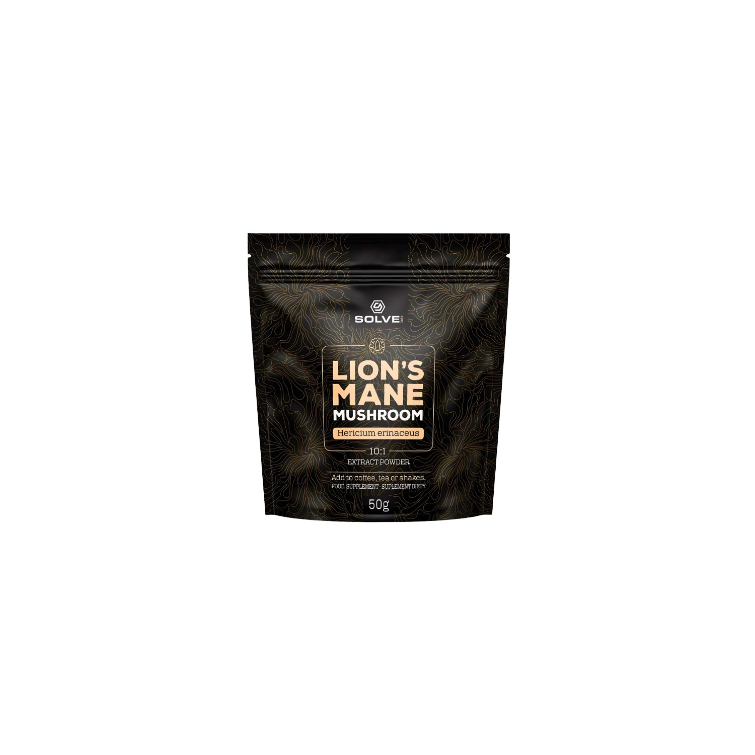 Solve Labs Lions Mane 10:1 Powder Soplówka Jeżowata 50g