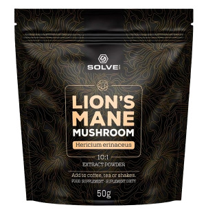 Solve Labs Lions Mane 10:1 Powder Soplówka Jeżowata 50g