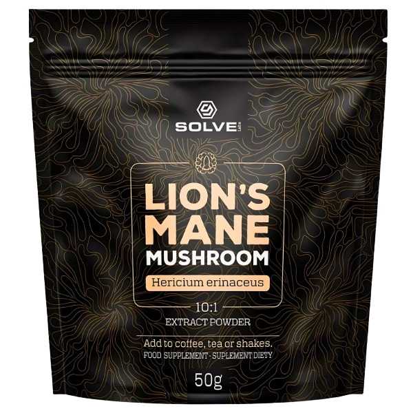 Solve Labs Lions Mane 10:1 Powder Soplówka Jeżowata 50g